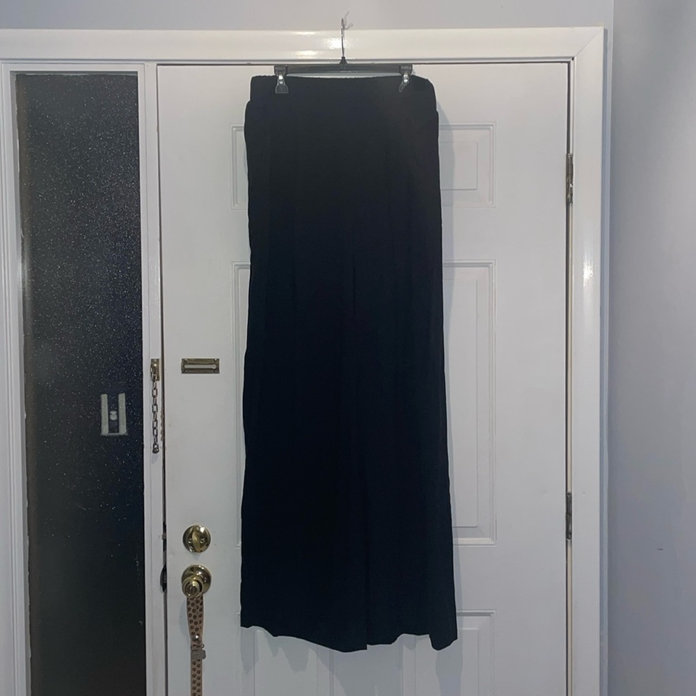 NWT Pull On Wide Leg Washable Challis Pant